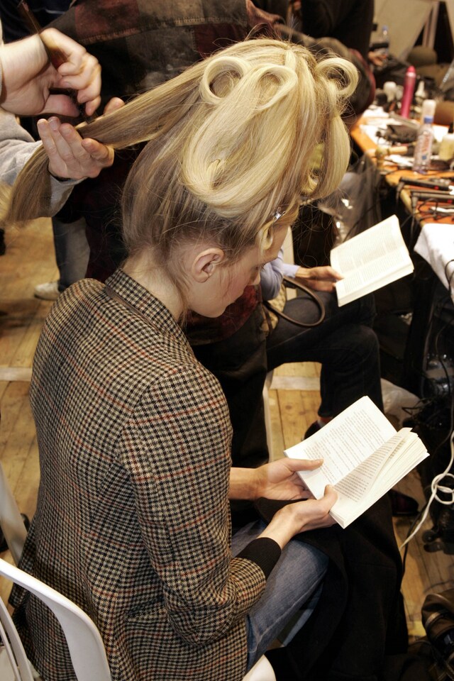 Backstage beauty at Dior over the years 28