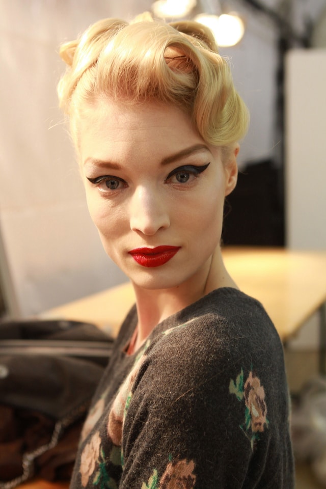 Backstage beauty at Dior over the years 32