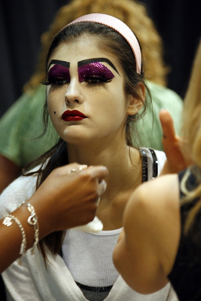 Backstage beauty at Dior over the years 34