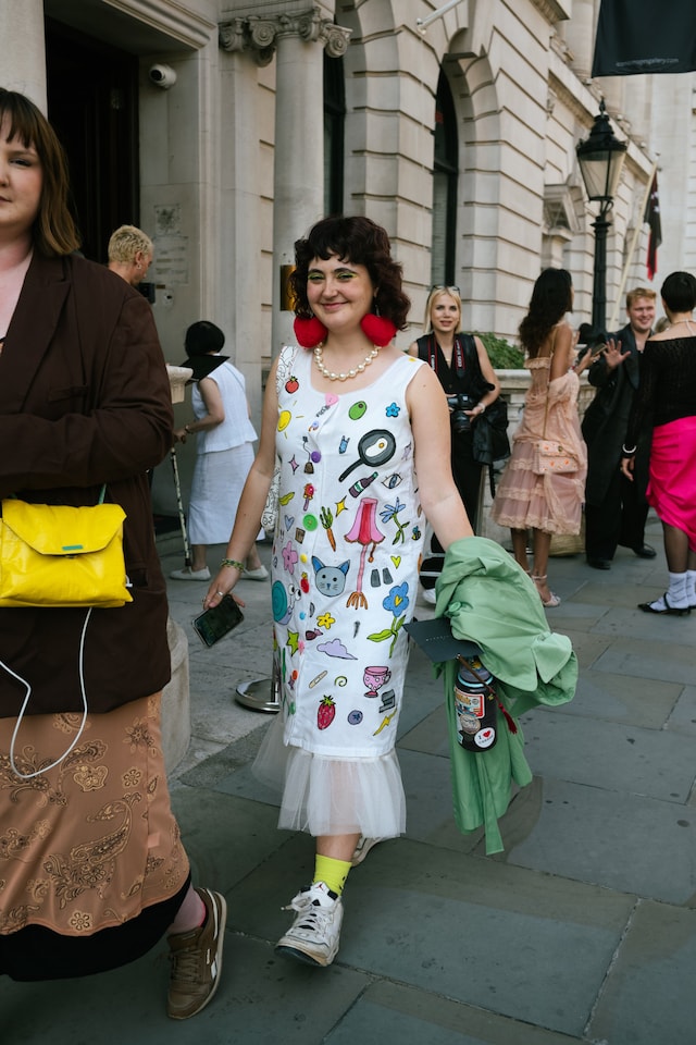 London Fashion Week SS24 street style photos Yu Fujiwara 1