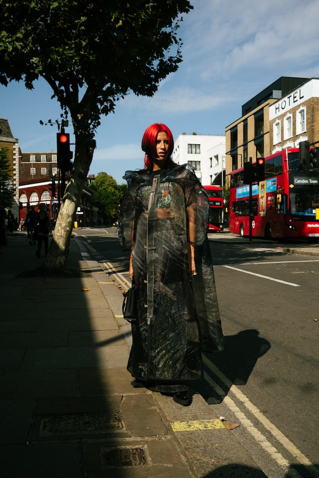 London Fashion Week SS24 street style photos Yu Fujiwara 6