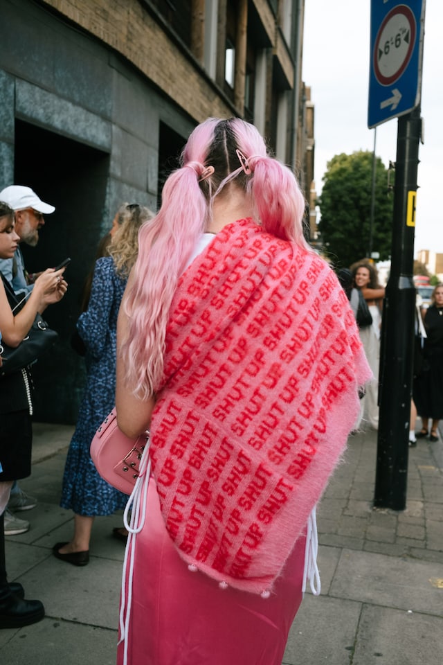 London Fashion Week SS24 street style photos Yu Fujiwara 12