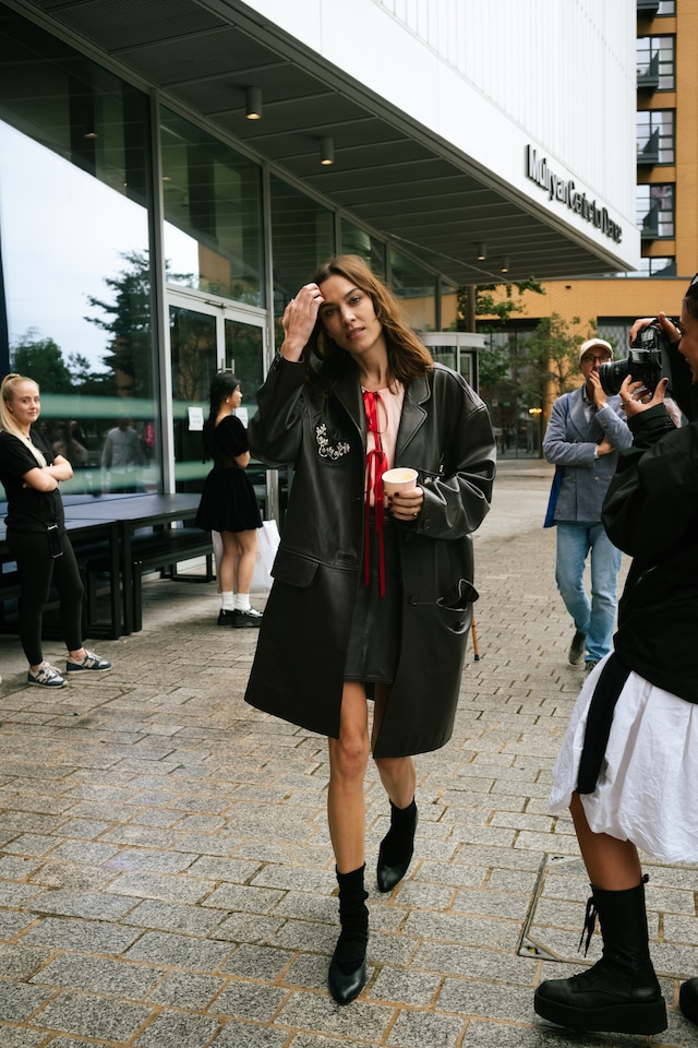 London Fashion Week SS24 street style photos Yu Fujiwara 19