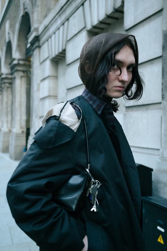 London Fashion Week SS24 street style photos Yu Fujiwara 27