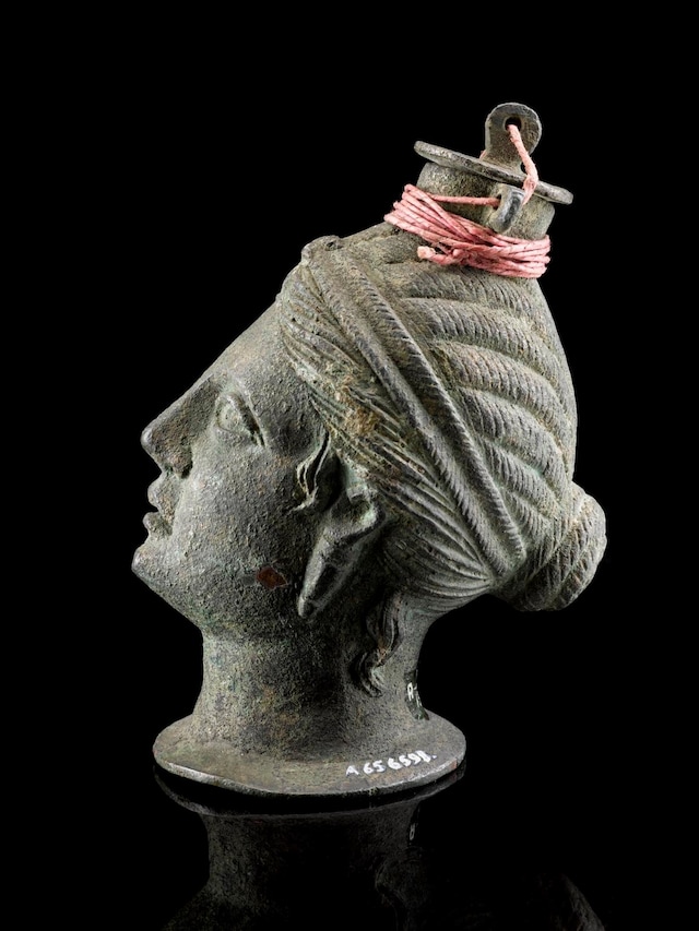 WELL-10835 Bronze oil or cosmetic container in the 4