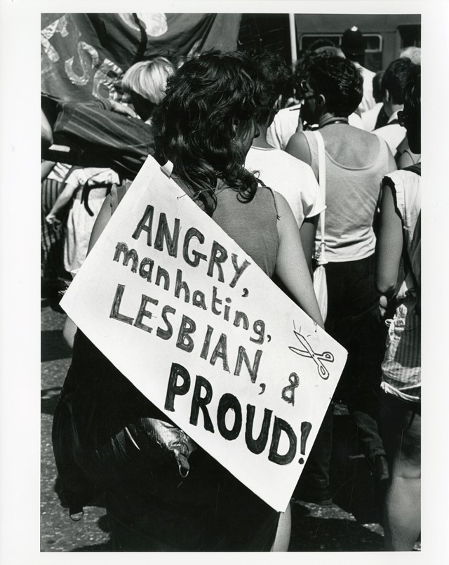 Pam Isherwood, Angry, Manhating, Lesbian and Proud