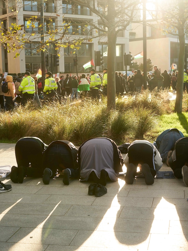 The pro-Palestine in London on 11 November 2023 6