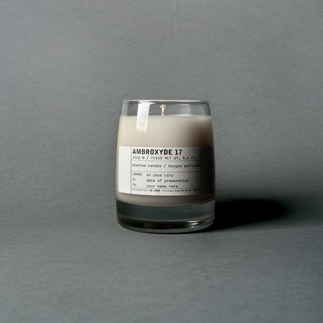 LeLabo Candle in Ambroxyde 17