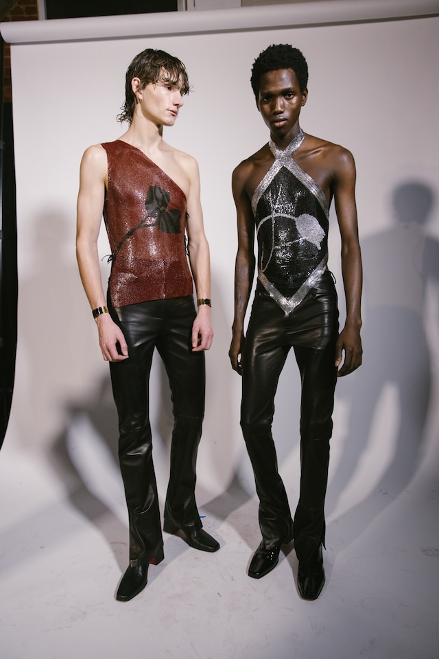 Ludovic de Saint Sernin at NYFW AW24 by Cris Fragkou 5