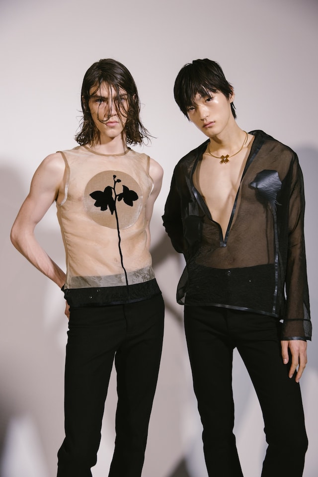 Ludovic de Saint Sernin at NYFW AW24 by Cris Fragkou 9