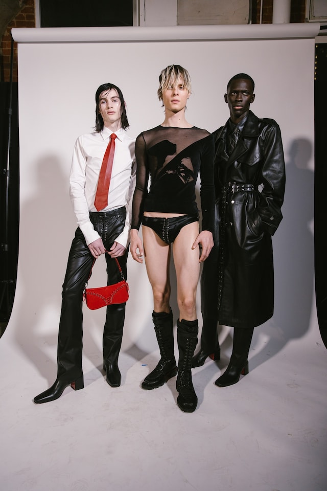 Ludovic de Saint Sernin at NYFW AW24 by Cris Fragkou 17