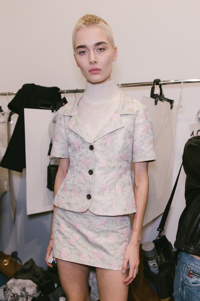 Sandy Liang AW24 at NYFW by Cris Fragkou 7