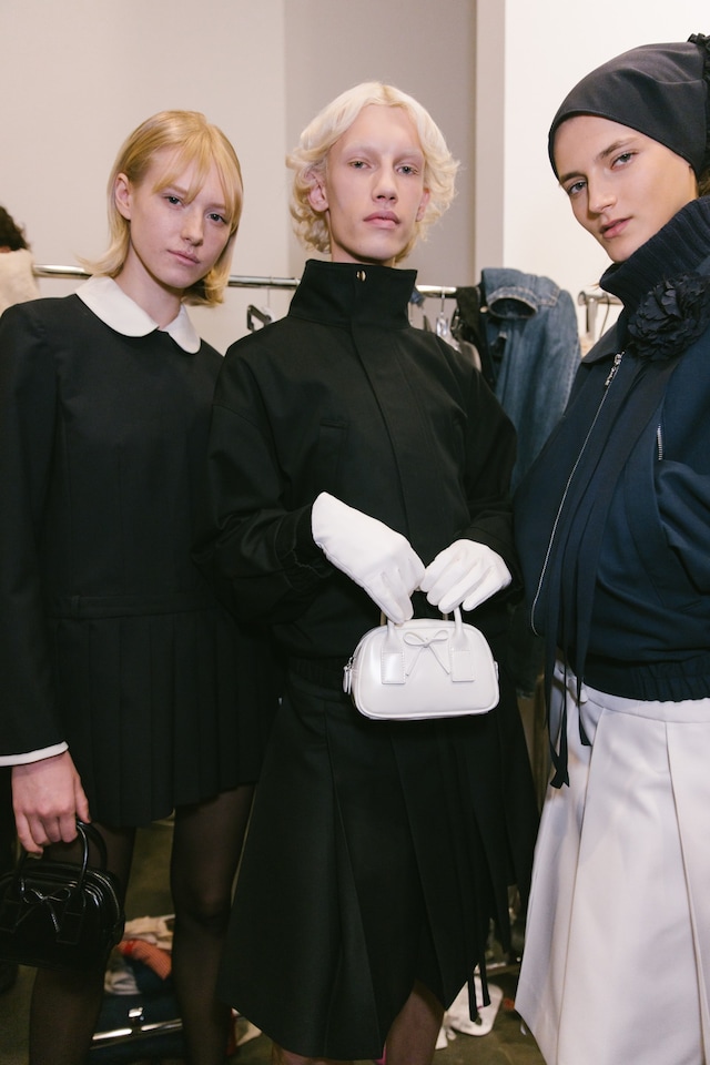Sandy Liang AW24 at NYFW by Cris Fragkou 9