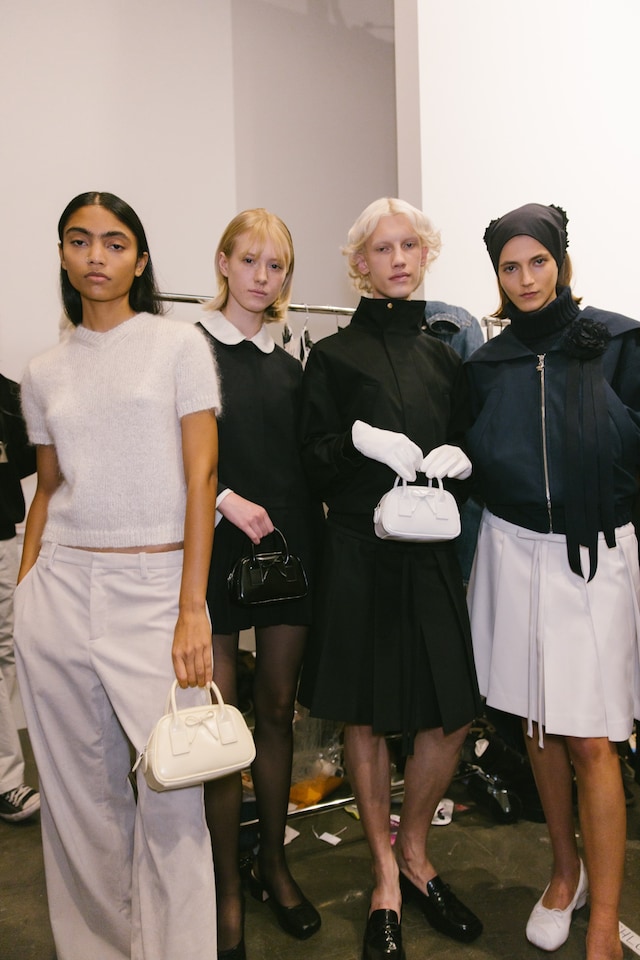 Sandy Liang AW24 at NYFW by Cris Fragkou 1