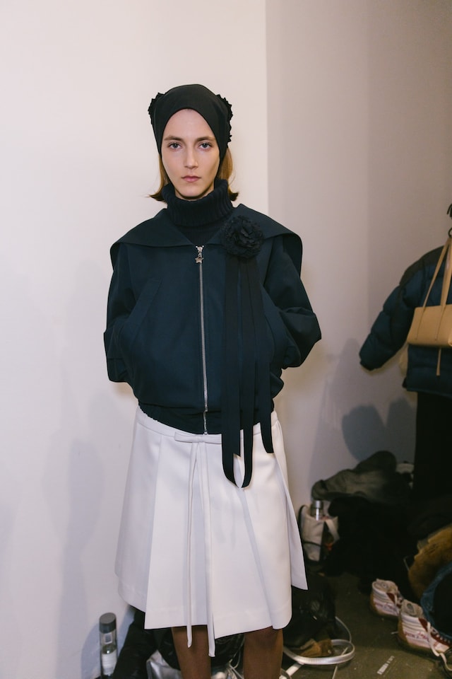 Sandy Liang AW24 at NYFW by Cris Fragkou 10