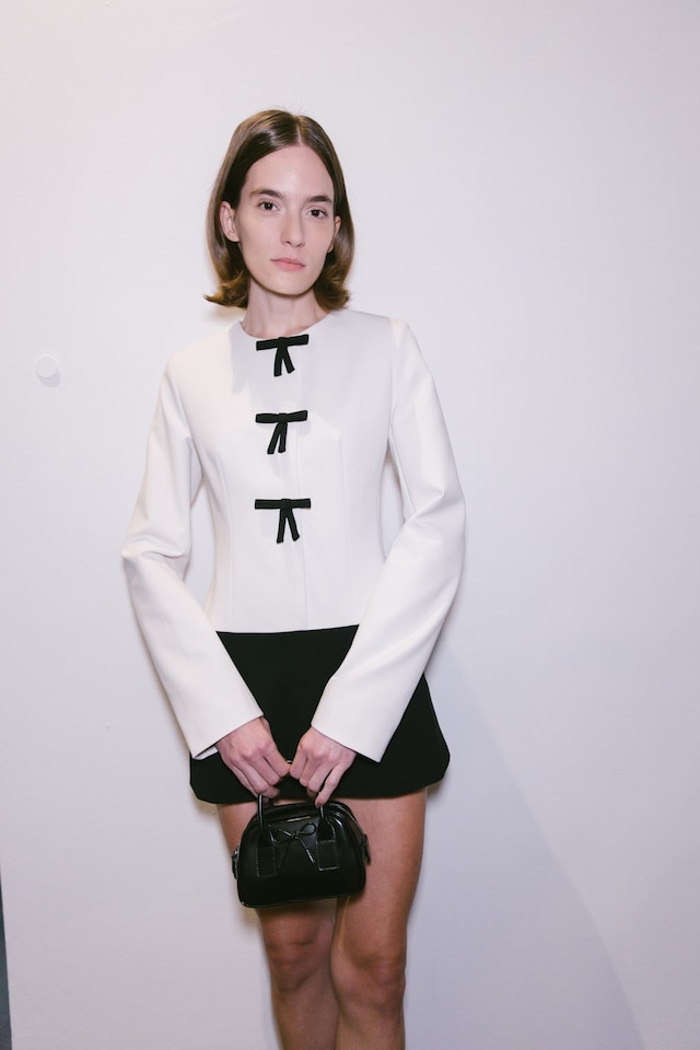 Sandy Liang AW24 at NYFW by Cris Fragkou 14