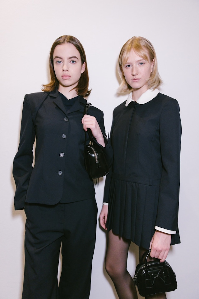 Sandy Liang AW24 at NYFW by Cris Fragkou 18