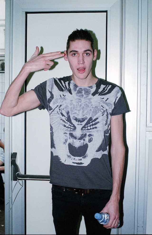 We Are Your Friends Rebecca Zephyr Thomas LFW backstage 3