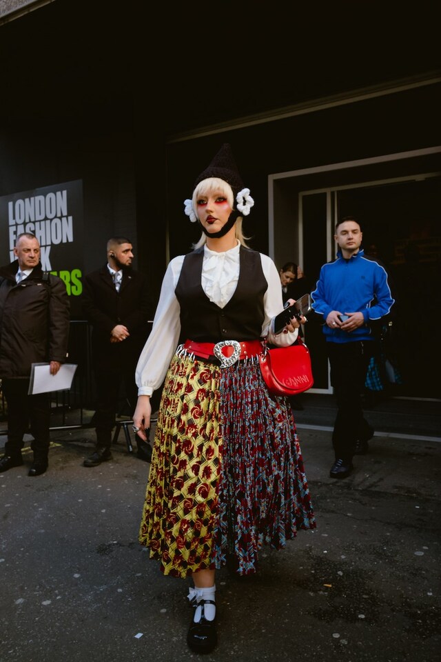 Yu Fujiwara AW24 London Street Style shows 6
