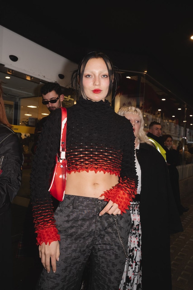 Yu Fujiwara AW24 London Street Style shows 10