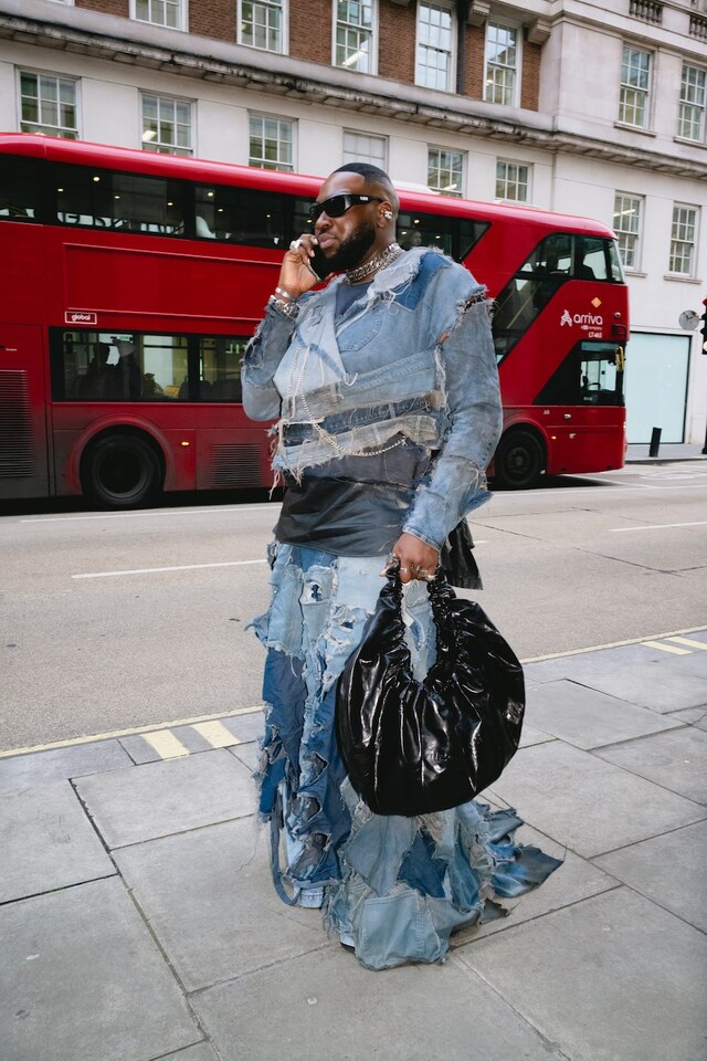 Yu Fujiwara AW24 London Street Style shows 12