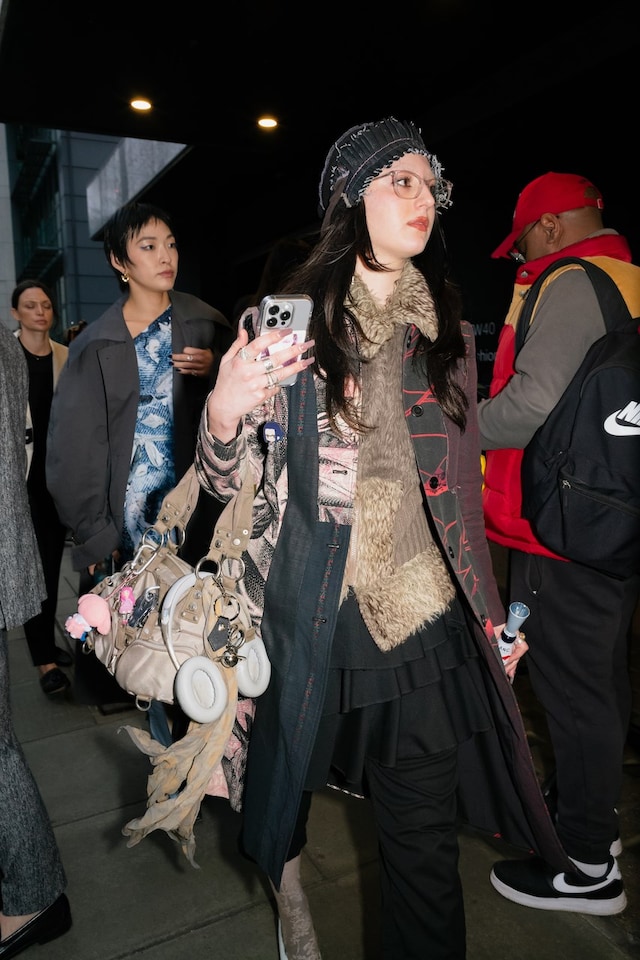 Yu Fujiwara AW24 London Street Style shows 13