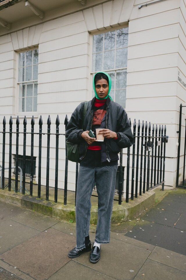 Yu Fujiwara AW24 London Street Style shows 20