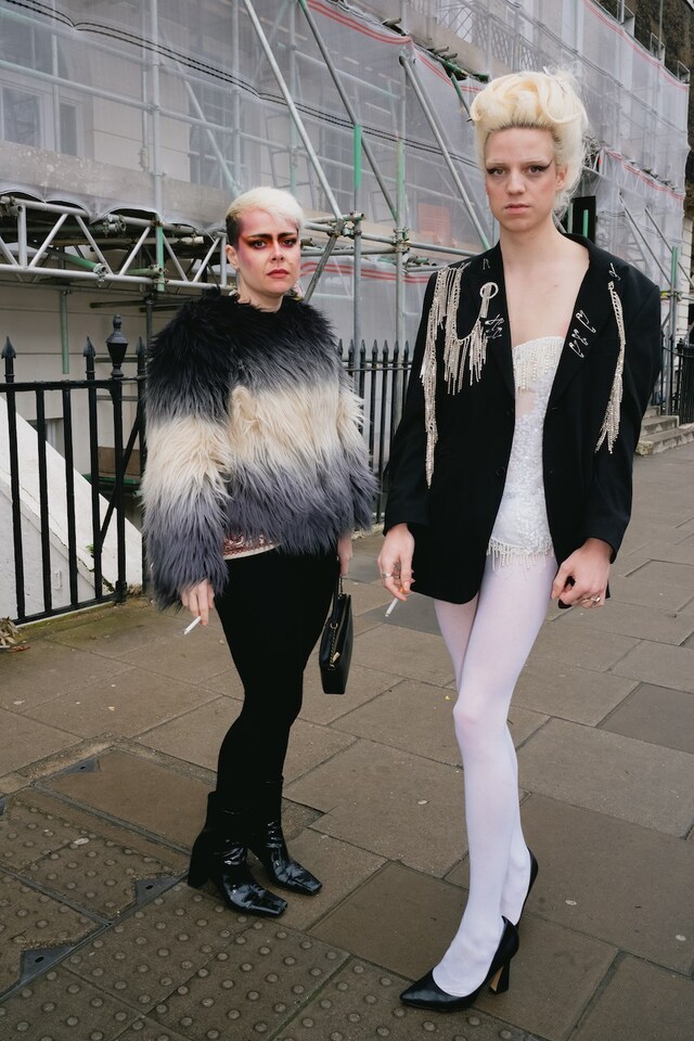 Yu Fujiwara AW24 London Street Style shows 21