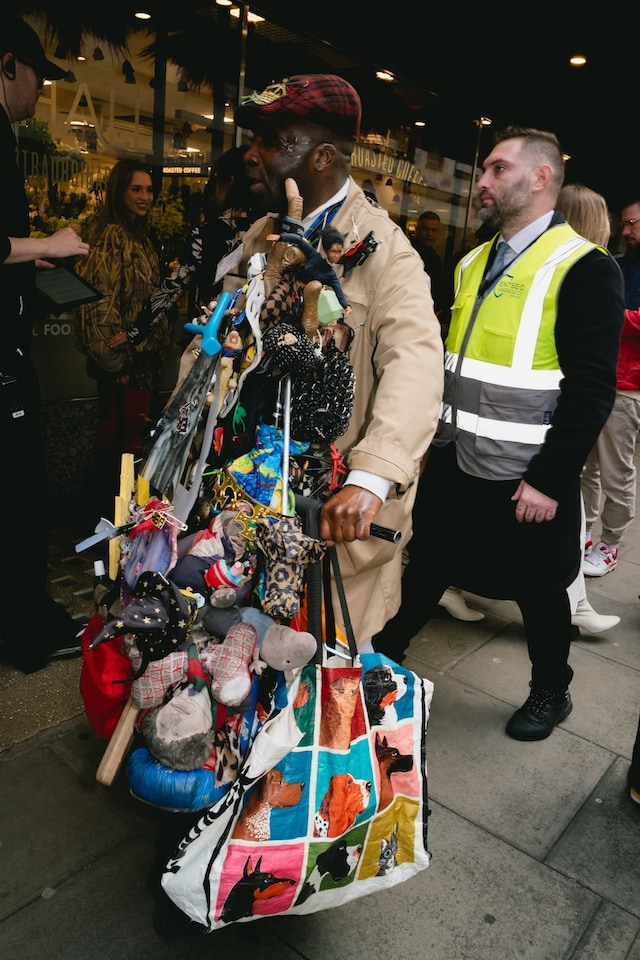 Yu Fujiwara AW24 London Street Style shows 28