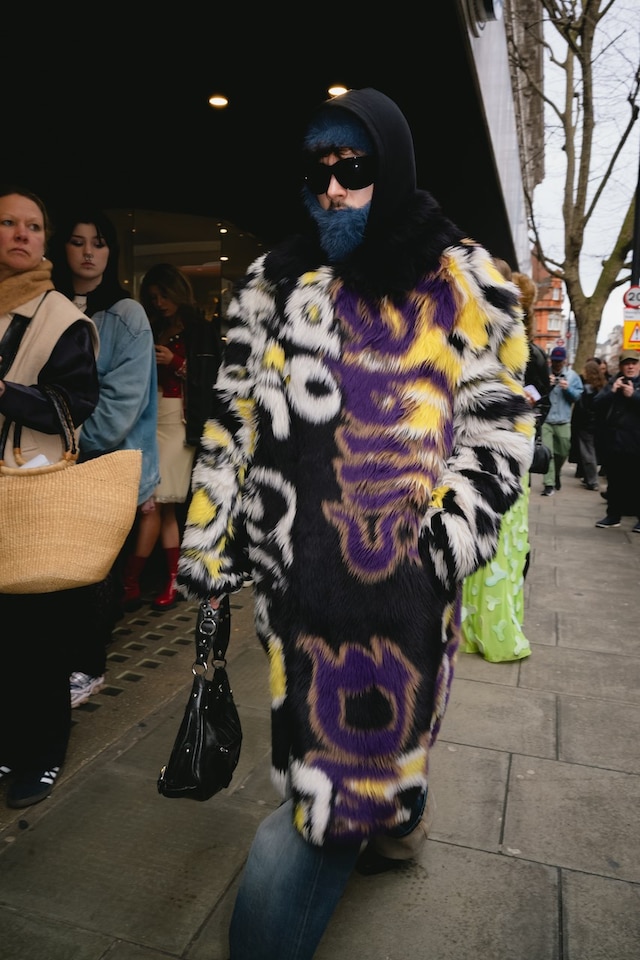 Yu Fujiwara AW24 London Street Style shows 29