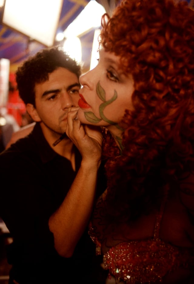 Santa Sangre clown circus makeup 8