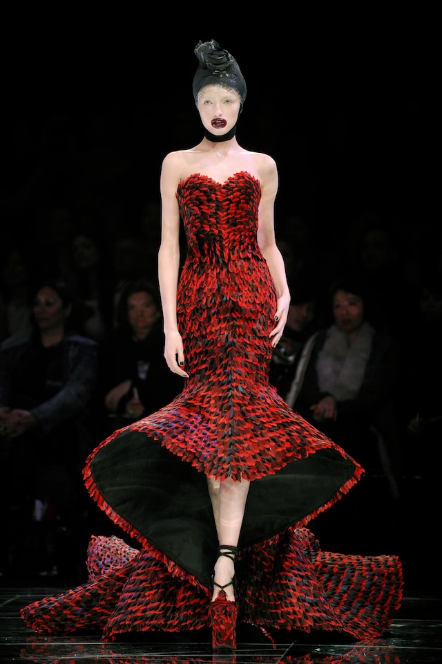 Beauty at Alexander McQueen AW09 11