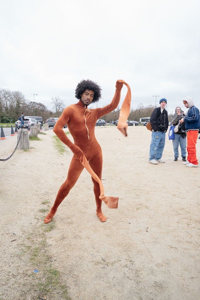 Paris Fashion Week AW24 street style Yu Fujiwara 1