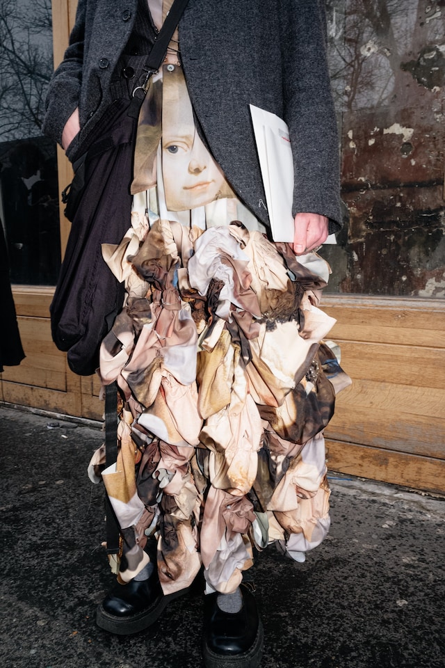 Paris Fashion Week AW24 street style Yu Fujiwara 15