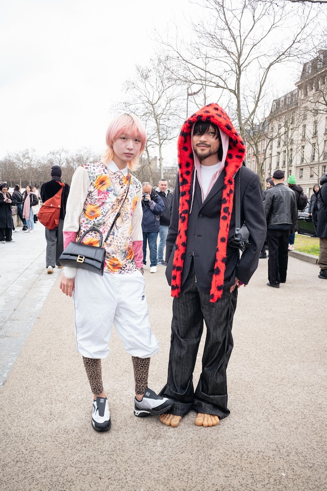 Paris Fashion Week AW24 street style Yu Fujiwara 19