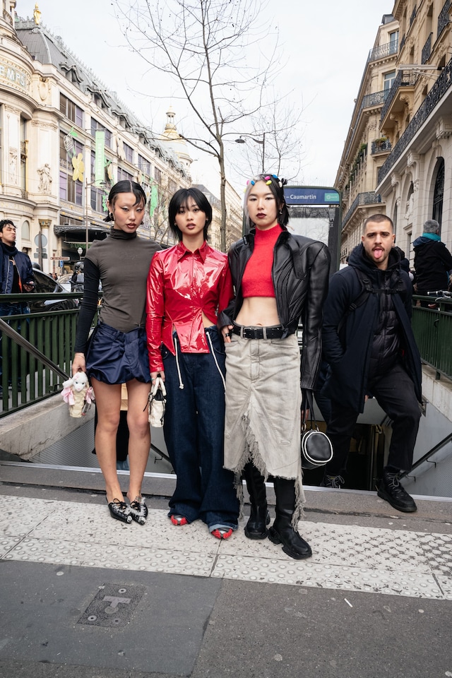 Paris Fashion Week AW24 street style Yu Fujiwara 21