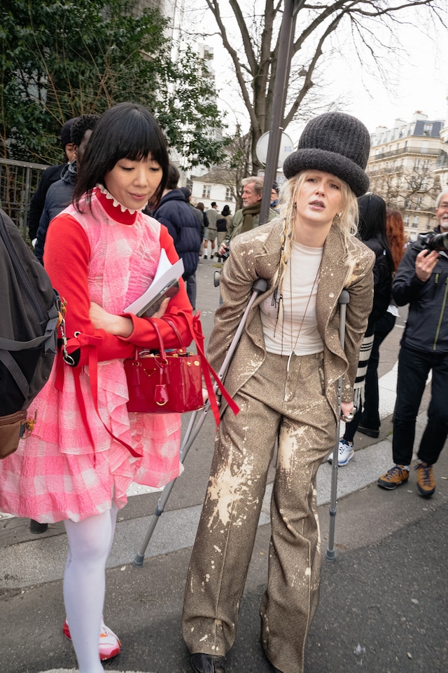 Paris Fashion Week AW24 street style Yu Fujiwara 28