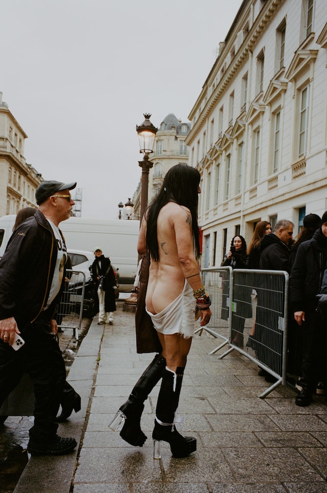 Paris Fashion Week AW24 street style Yu Fujiwara 7