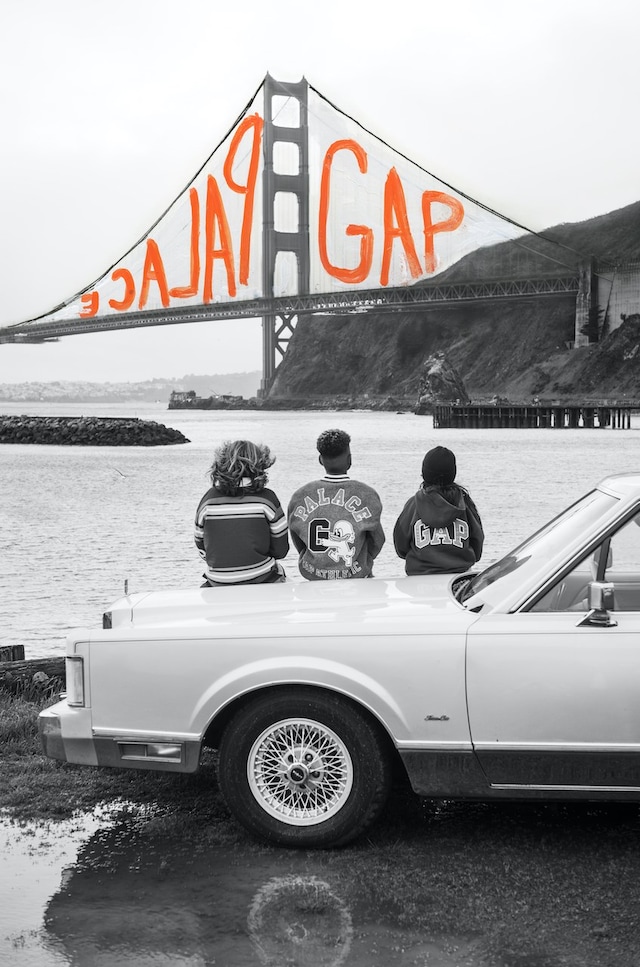 Gap x Palace collaboration feat Mel C 11