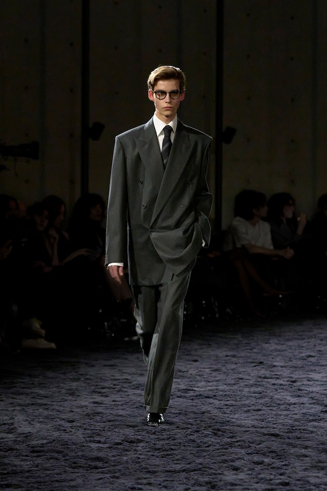 Saint Laurent AW24 Menswear show Paris 0