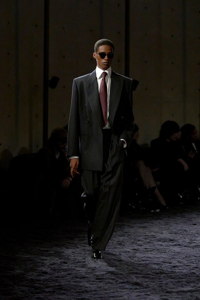 Saint Laurent AW24 Menswear show Paris 5