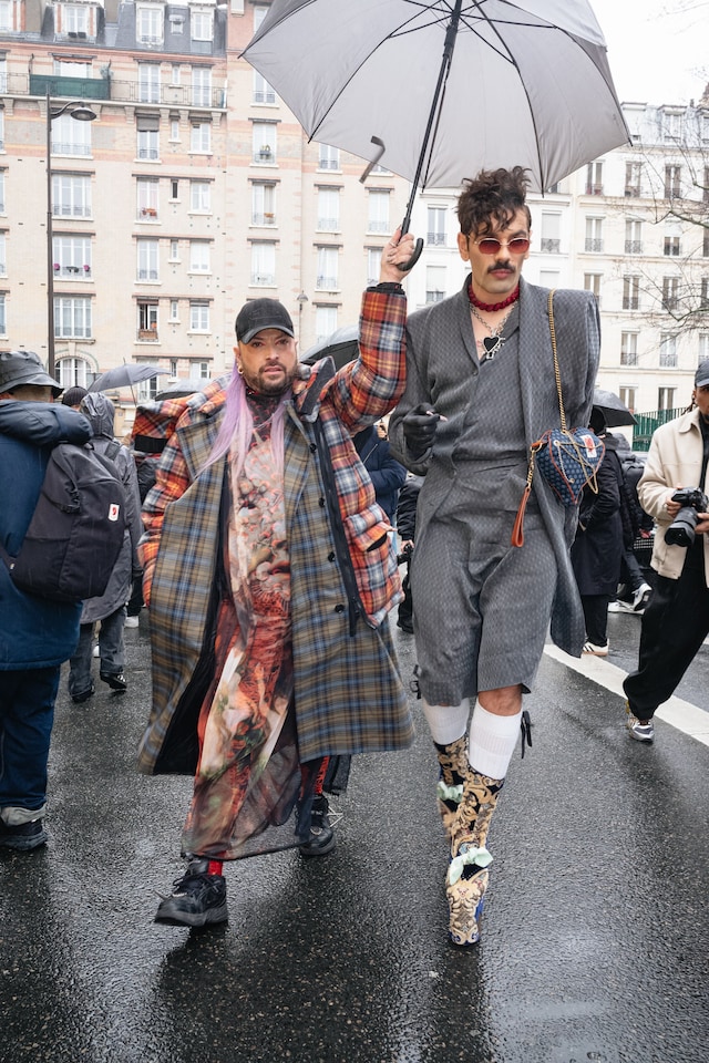 Paris Fashion Week street style AW24 Anglo fever 14