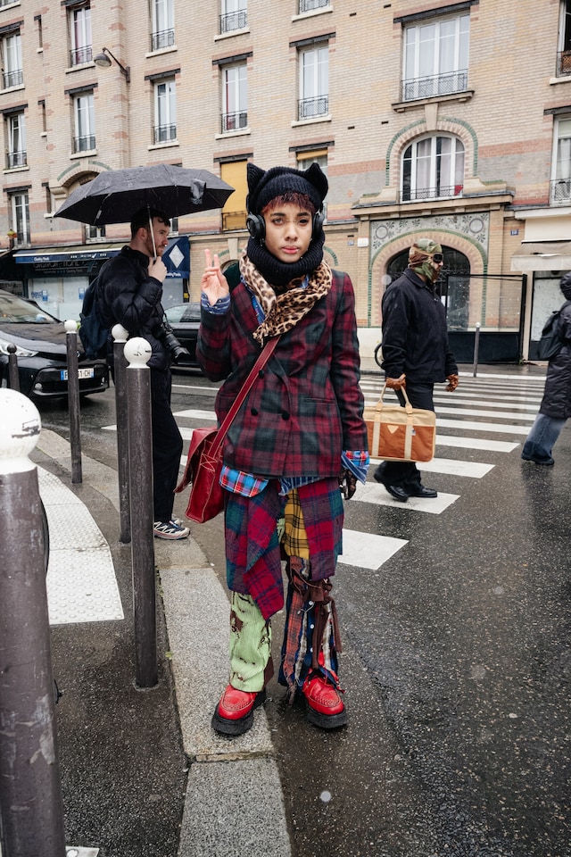 Paris Fashion Week street style AW24 Anglo fever 5