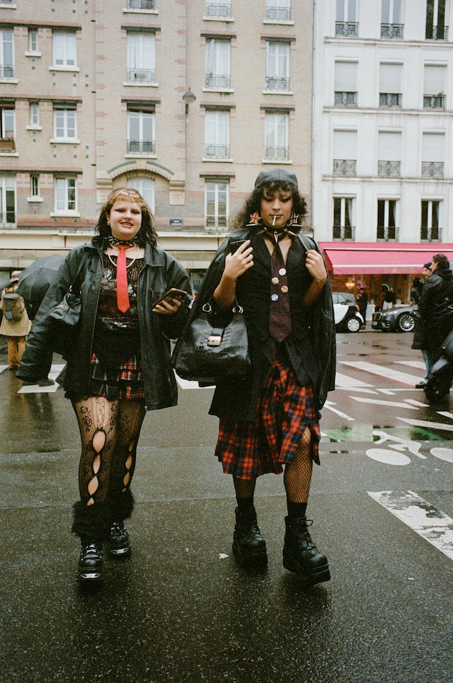 Paris Fashion Week street style AW24 Anglo fever 1