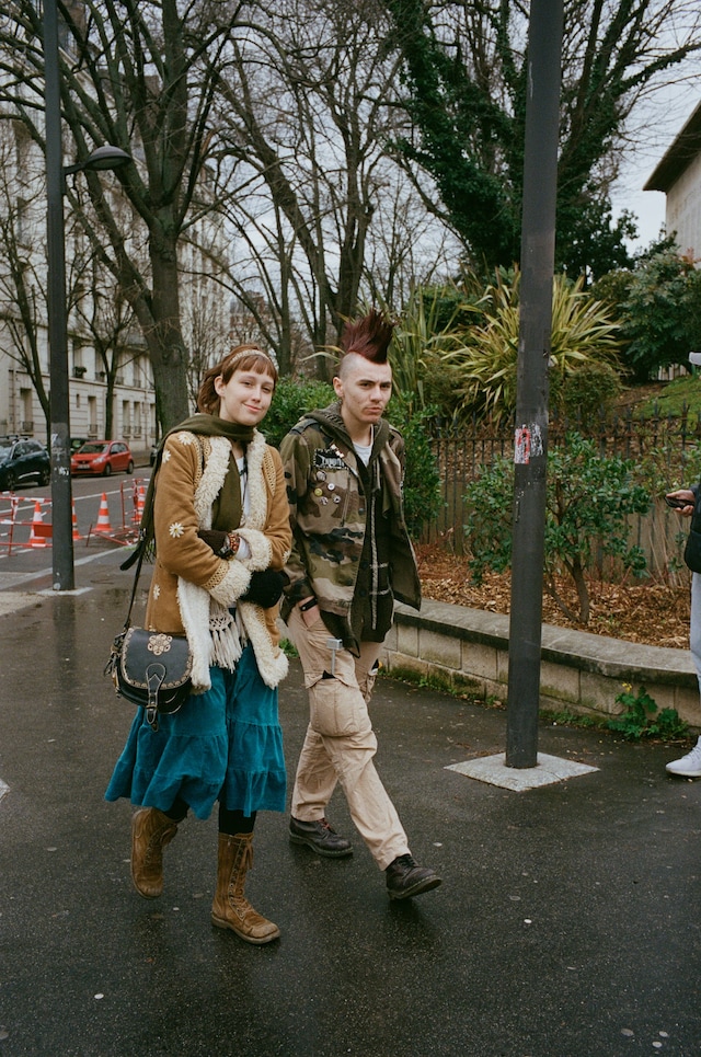Paris Fashion Week street style AW24 Anglo fever 3
