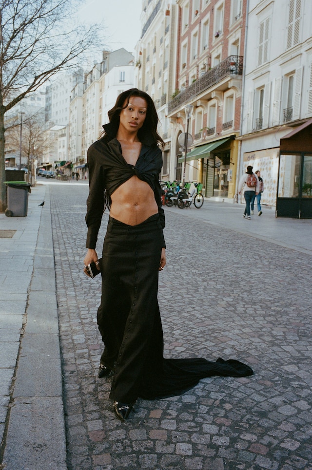Paris Fashion Week street style AW24 Anglo fever 28
