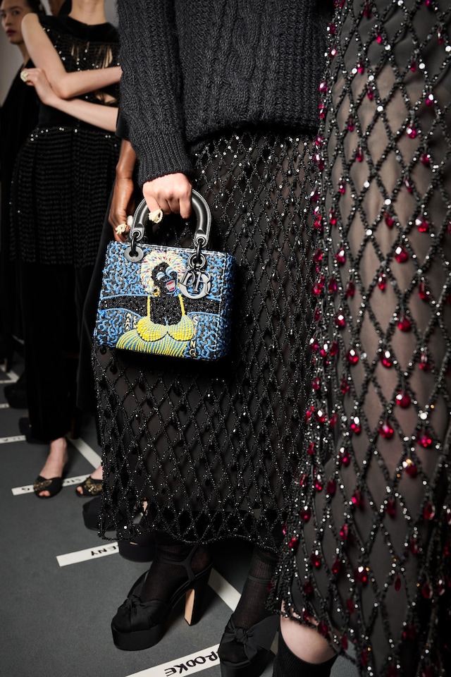 Dior Fall 2024 backstage 17