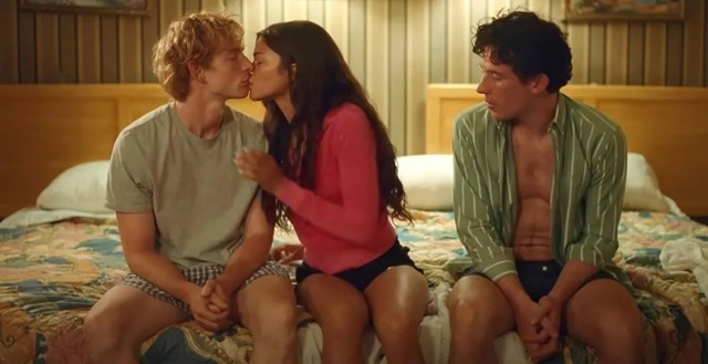 Mike Faist, Zendaya, and Josh O&#39;Connor in Challengers