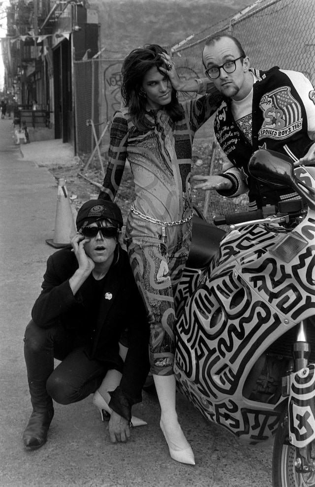 Photos of Keith Haring’s unparalleled cultural milieu in NYC 11