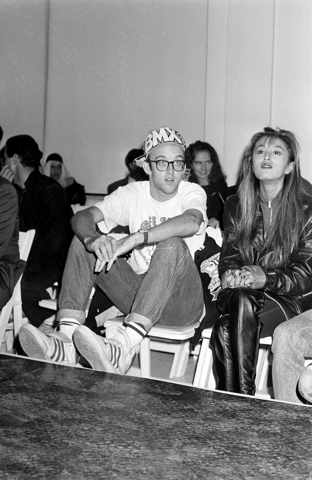 Photos of Keith Haring’s unparalleled cultural milieu in NYC 12
